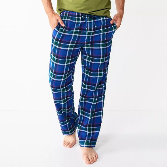 Men's Sonoma Goods For Life Flannel Pajama Pants Drawstring Men's NWT Size 2XLT - Picture 2 of 2
